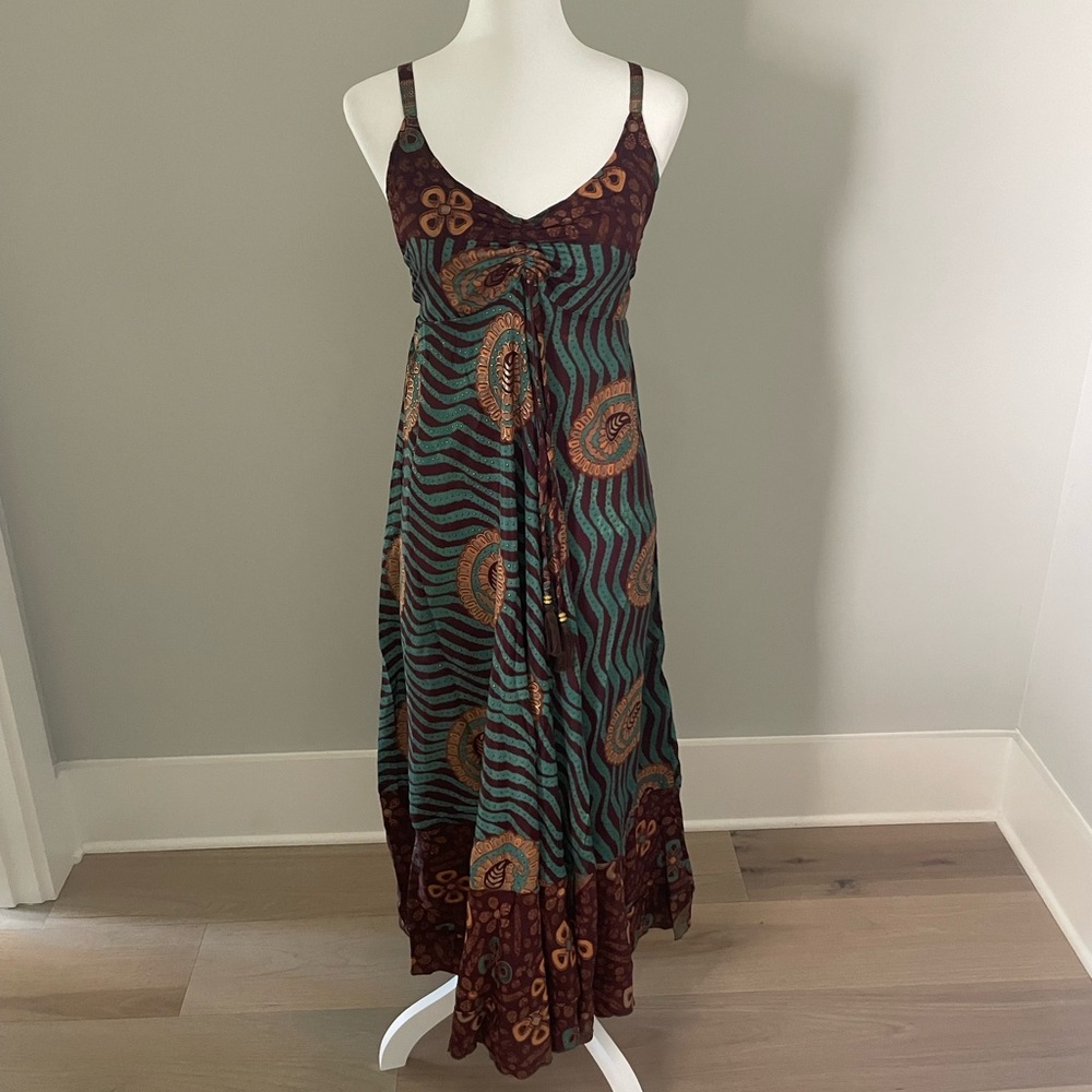 Dharma Silk Maxi Dress S/M
